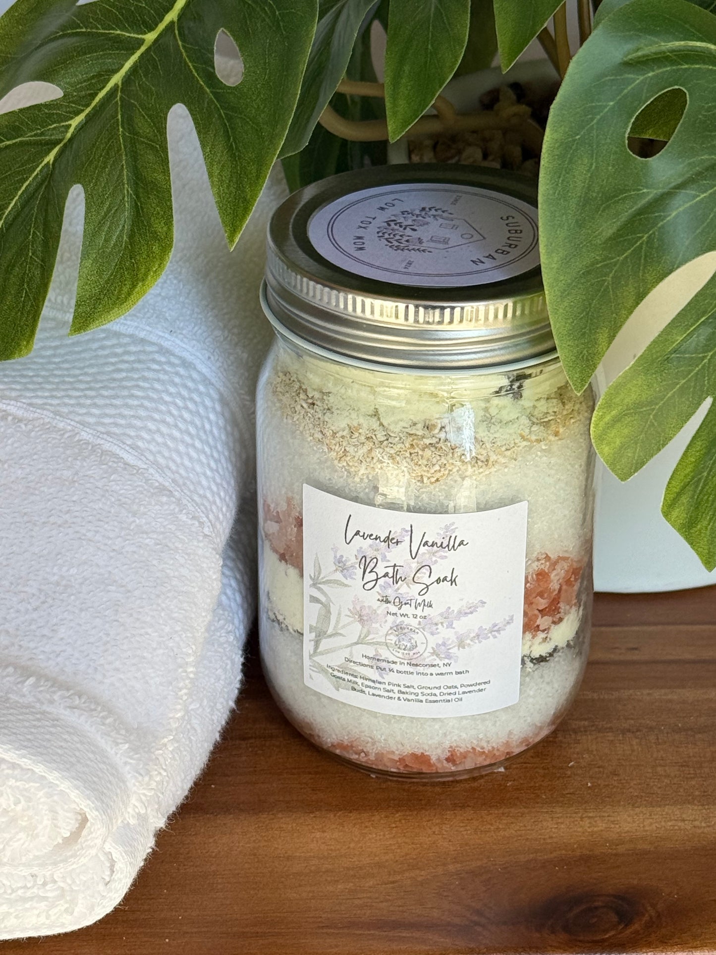 Lavender Vanilla Bath Soak