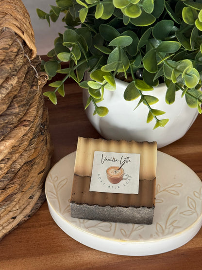 Vanilla Cafe Latte Slice