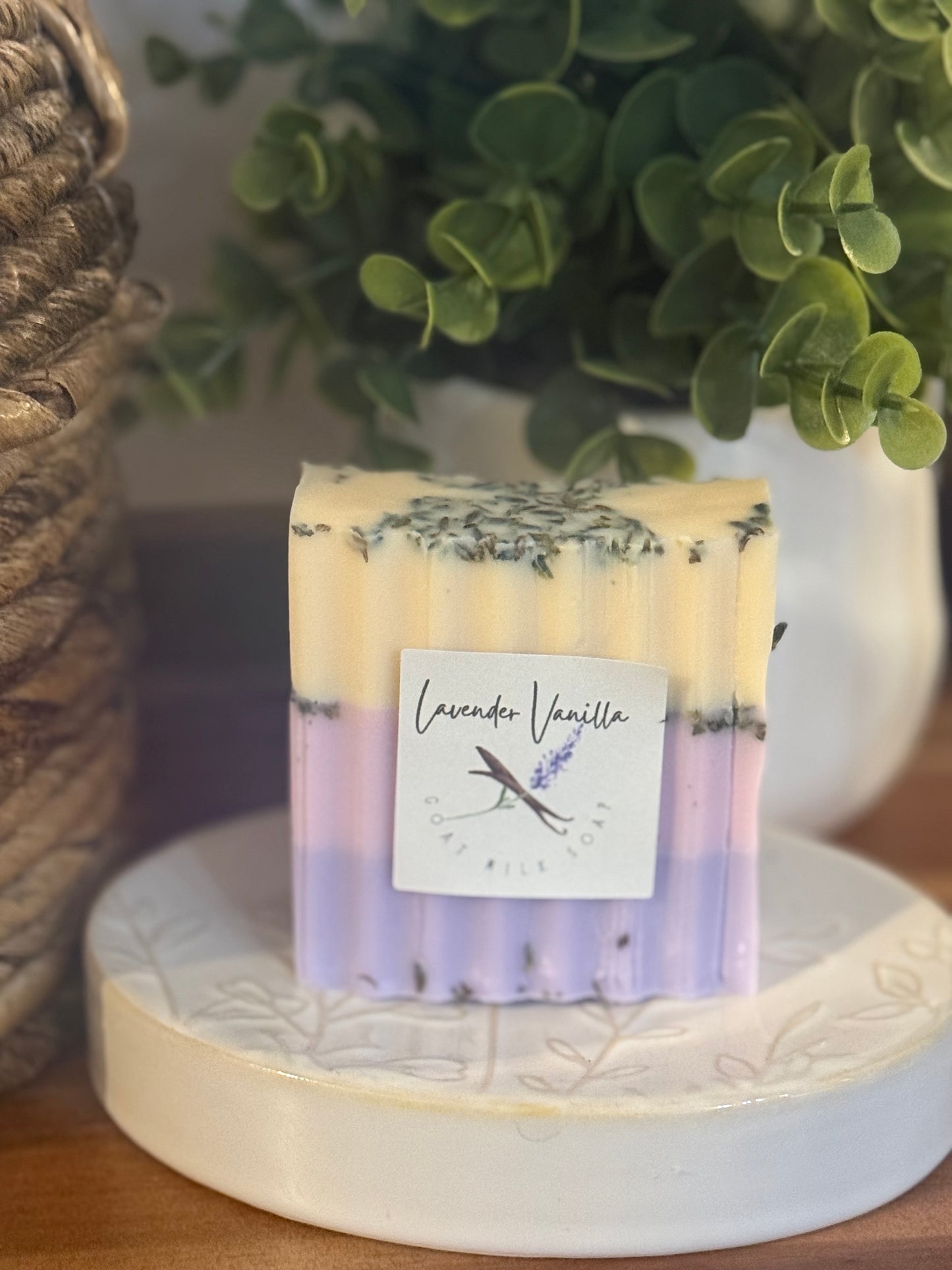 Lavender Vanilla Slice