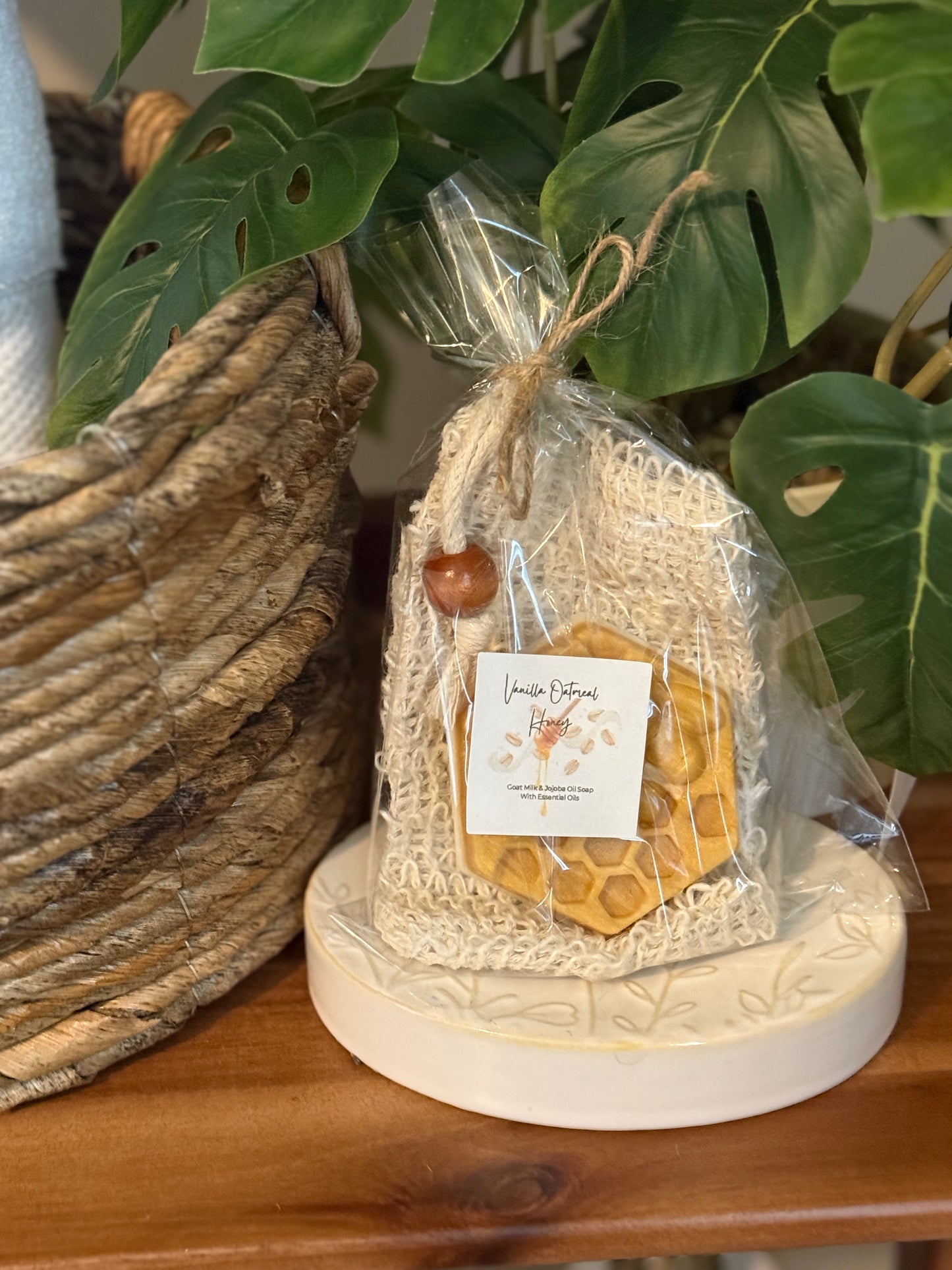 Small Vanilla Oat Honey Bar