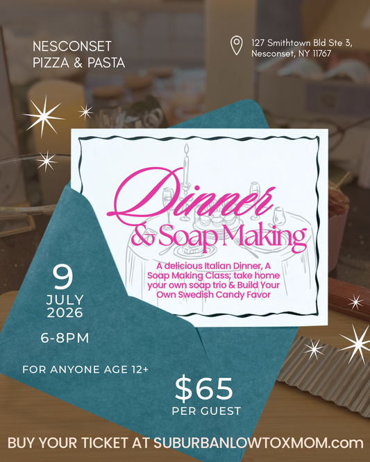 Soap Making Class 7/9/26 6-8pm